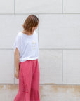 Malie オフショルダーTシャツ