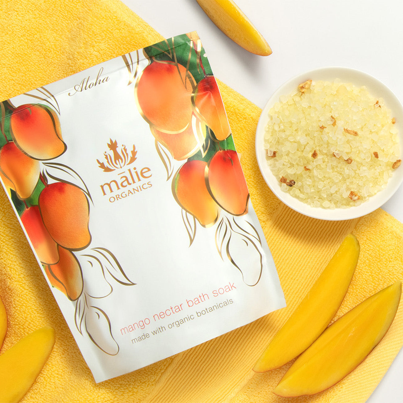 バスソルト Mango Nectar – Malie Organics