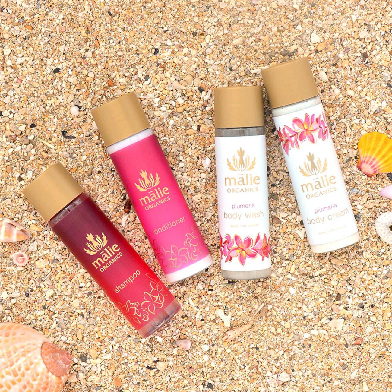 トラベルセット Plumeria – Malie Organics