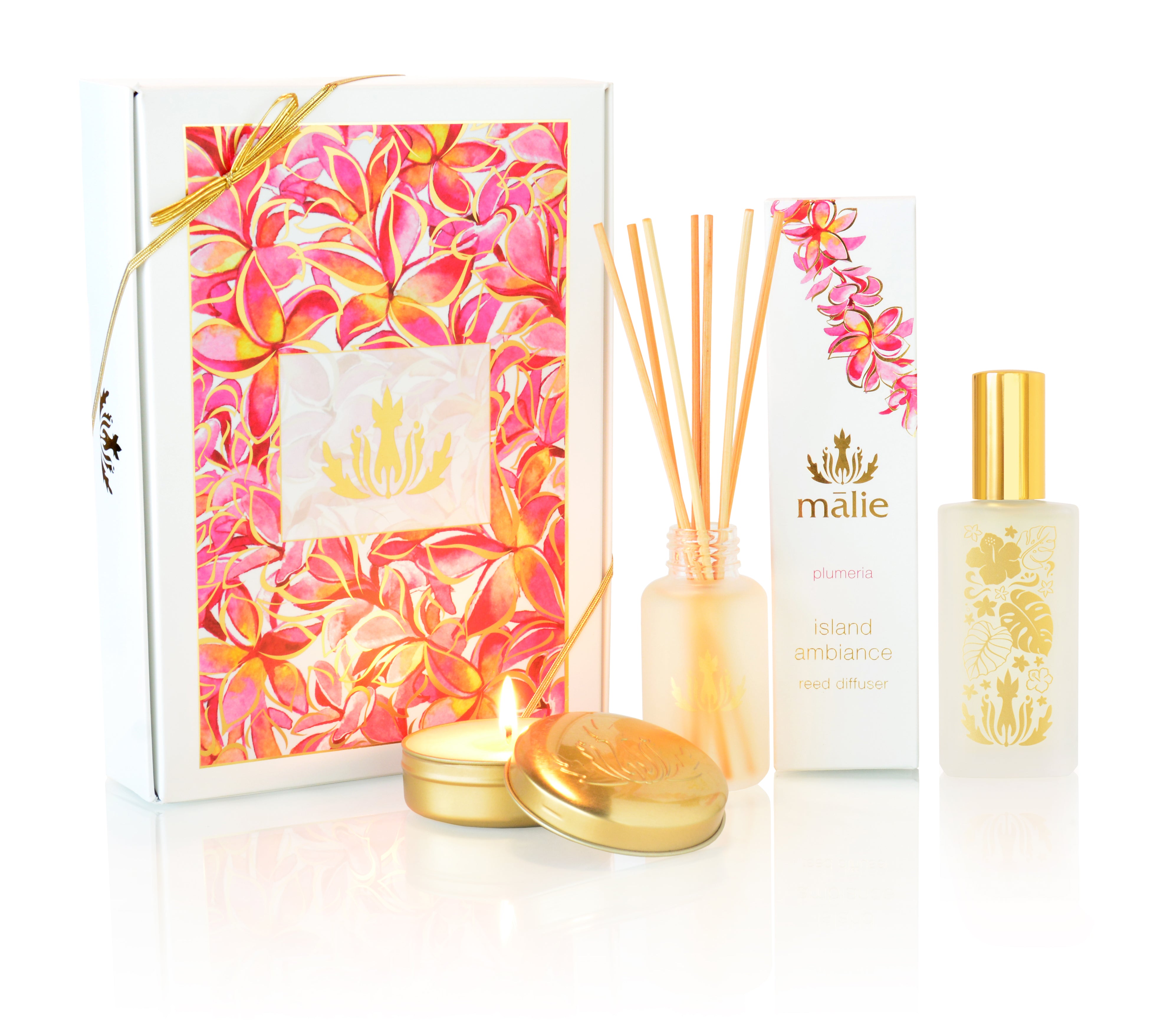 ホームアンビエンスボックス Plumeria – Malie Organics