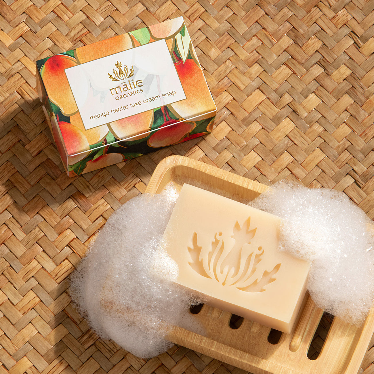 ボディソープ luxe cream soap, body polish & gloss Malie Organics ボディソープ Luxe Cream Soap Plumeria